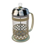 MacKenzie-Childs courtly check french press