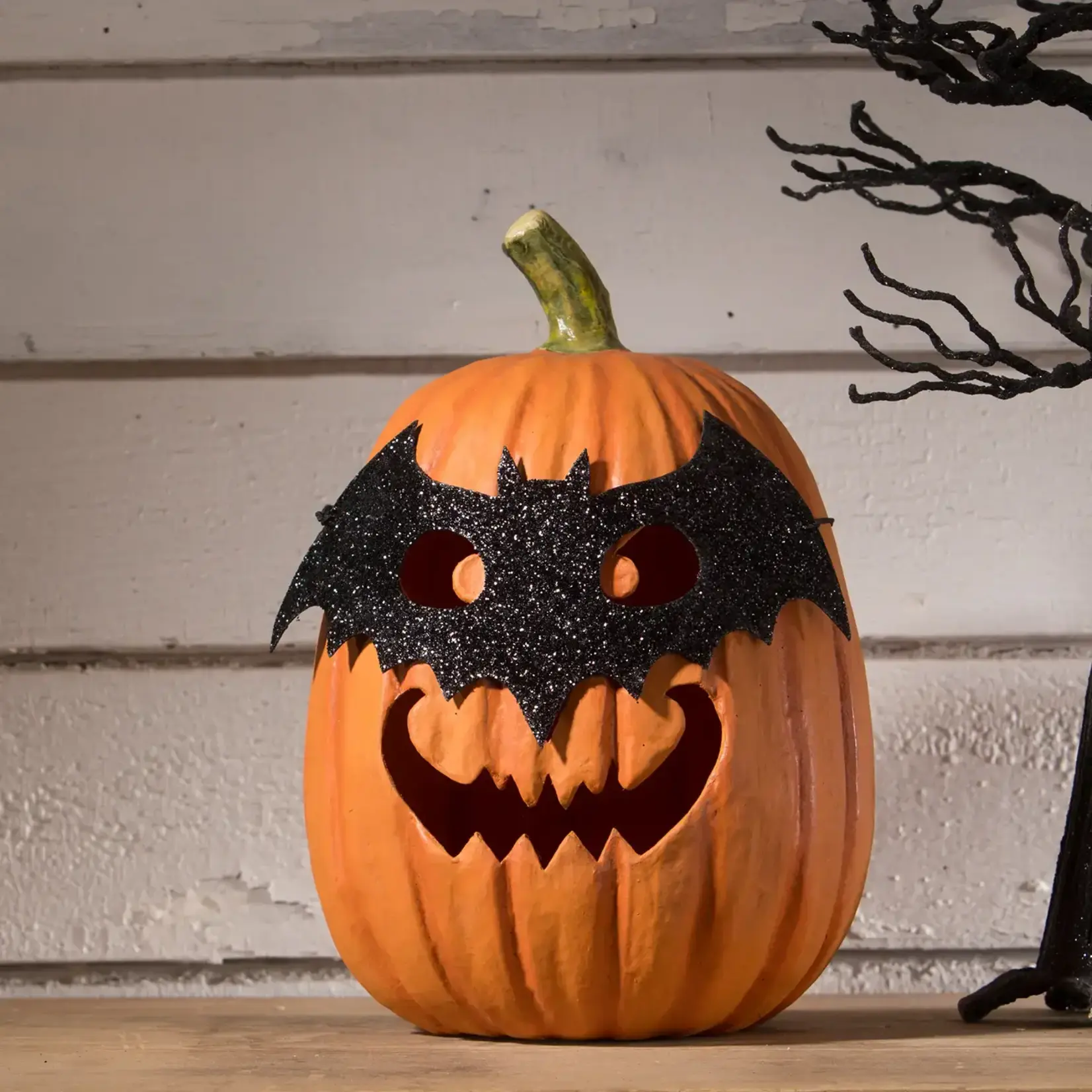 Bethany Lowe Designs, Inc. Bat Masquerade Pumpkin