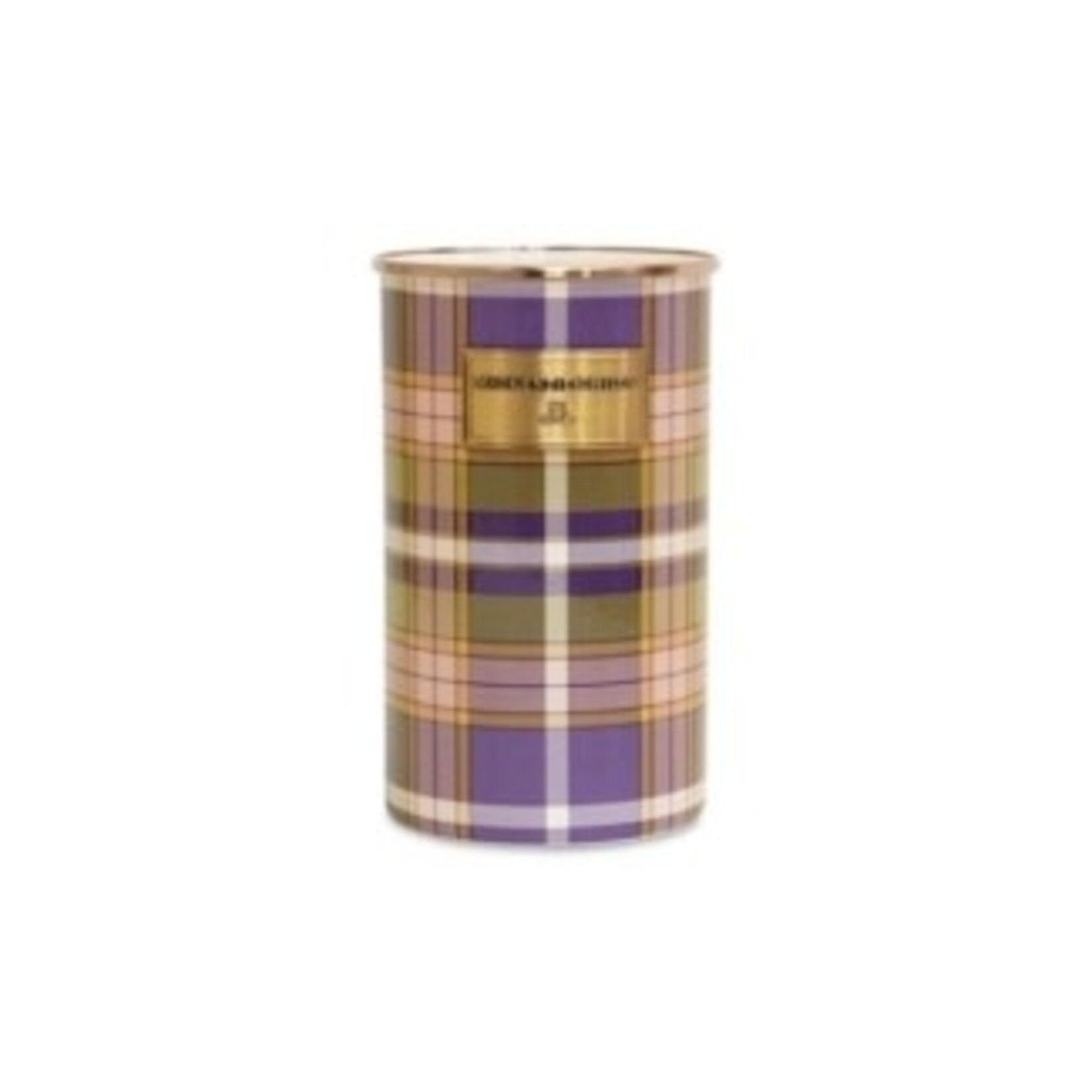 MacKenzie-Childs tartan violet utensil holder