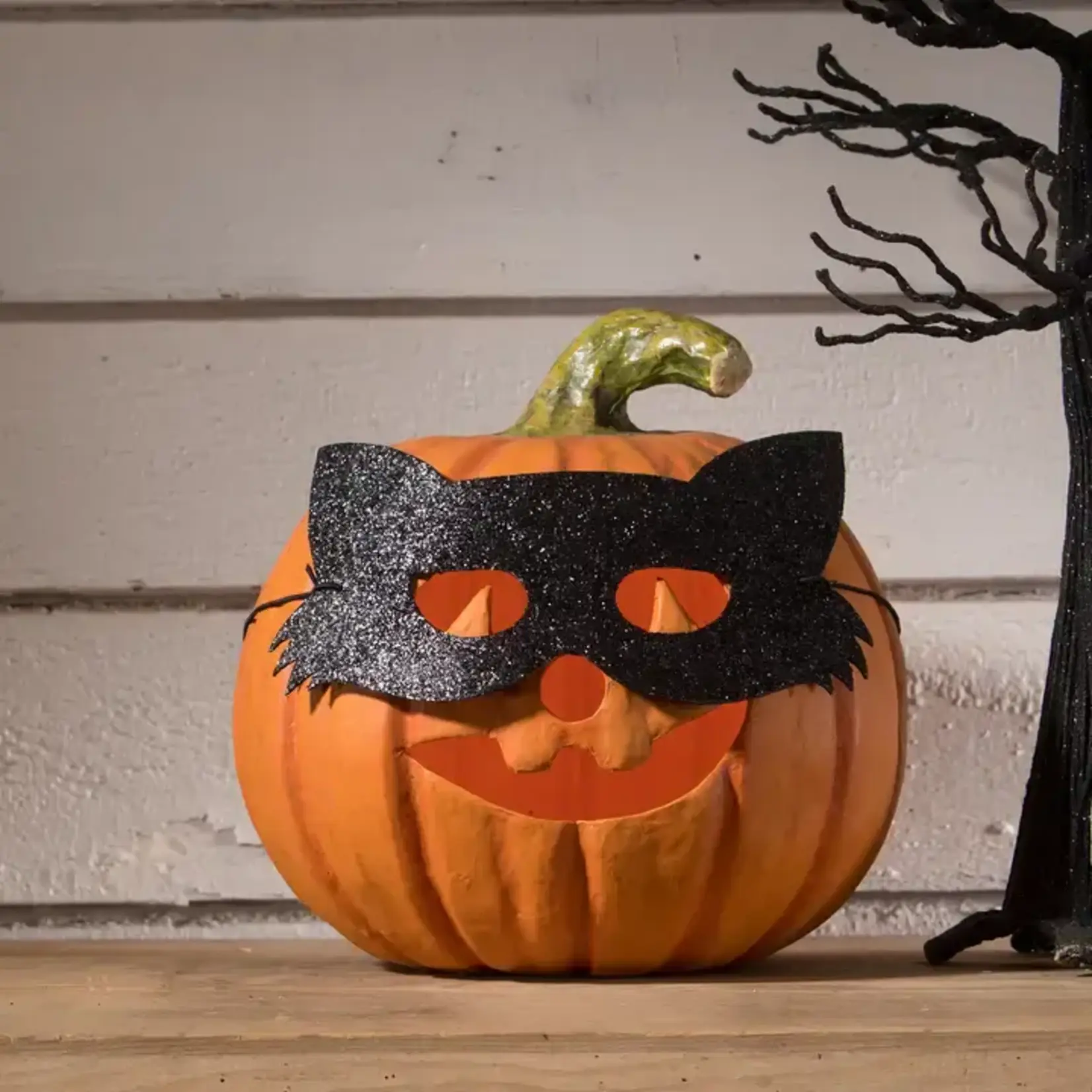 Bethany Lowe Designs, Inc. Cat Masquerade Pumpkin