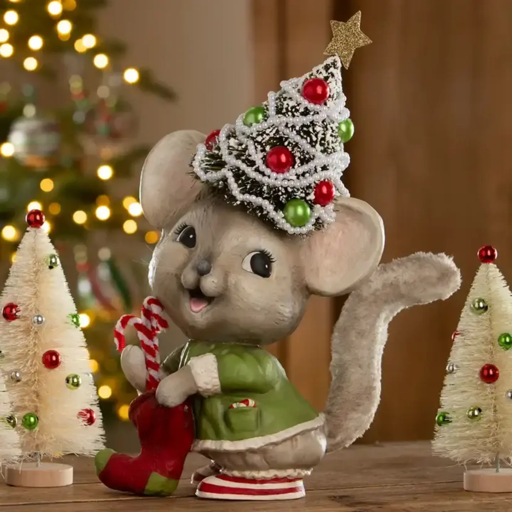 Bethany Lowe Designs, Inc. Christmas Tree Memzi Mouse