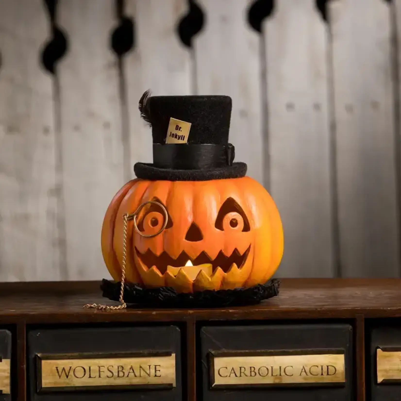 Bethany Lowe Designs, Inc. Dr. Jekyll Pumpkin
