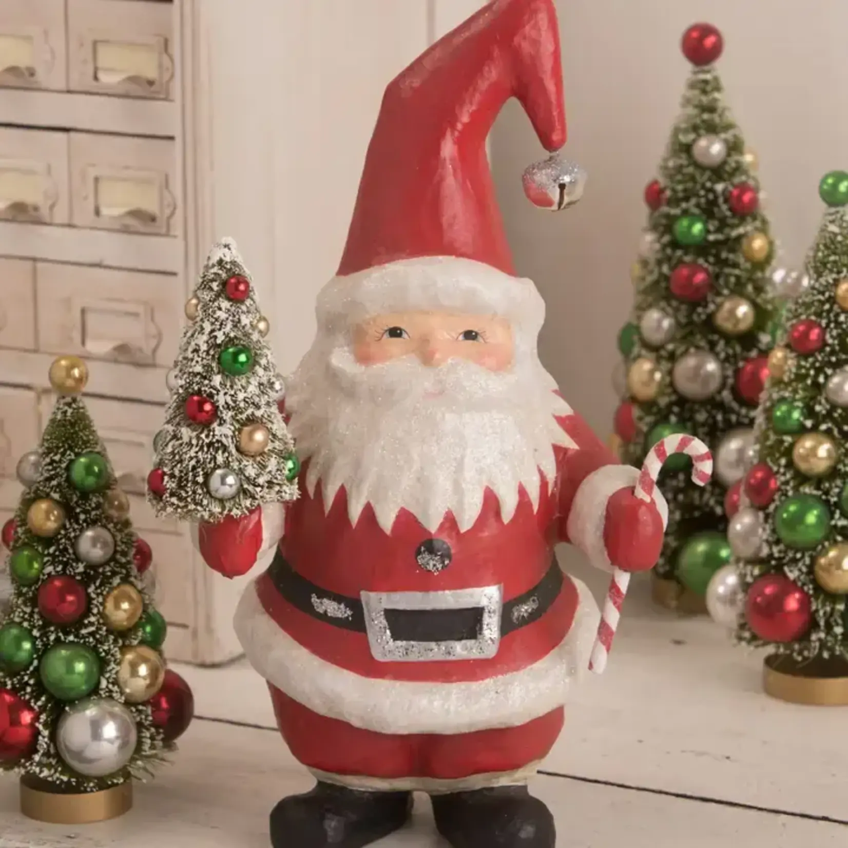 Bethany Lowe Designs, Inc. Jolly Jingle Bell Santa