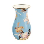 MacKenzie-Childs wild rose slate tall vase