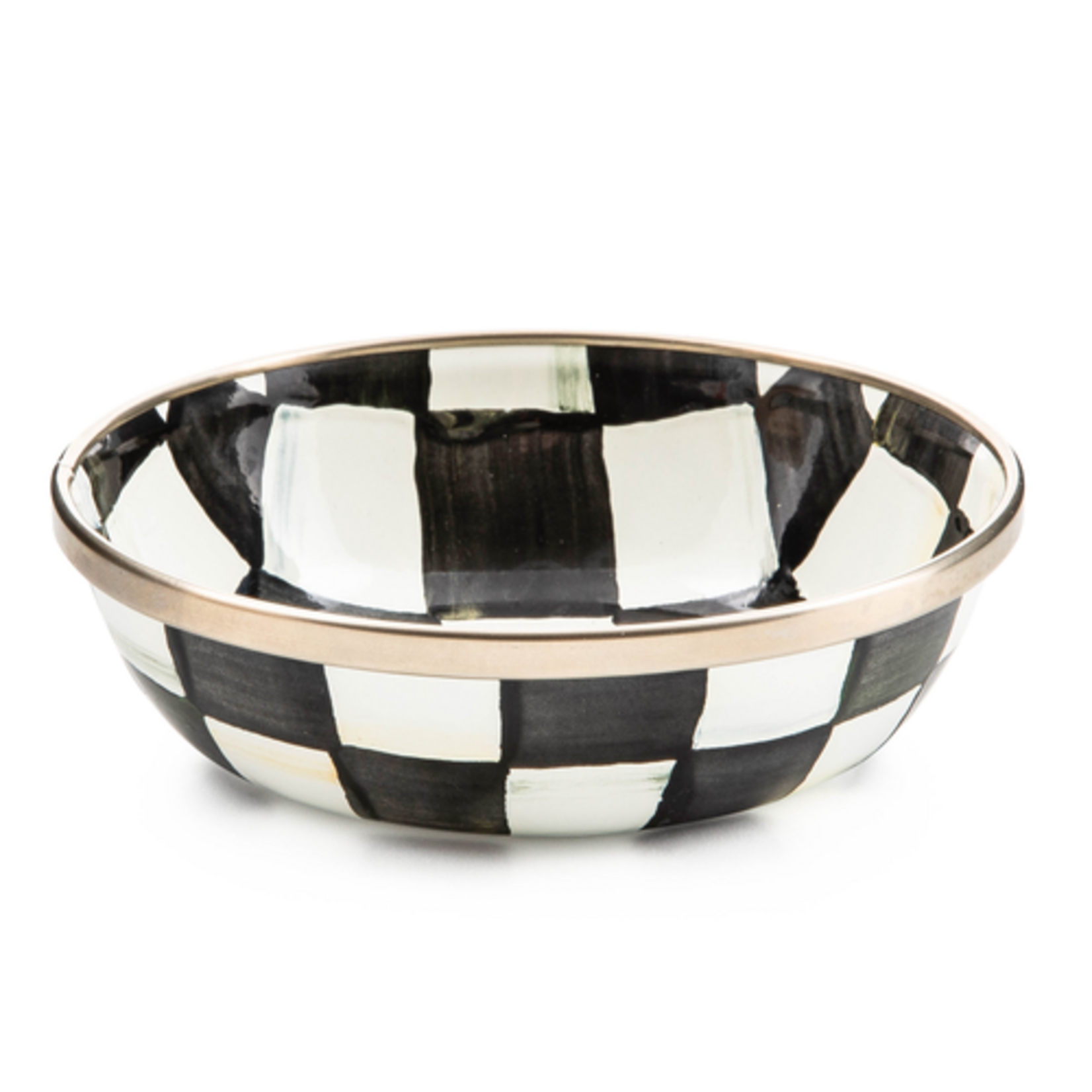 MacKenzie-Childs courtly check relish dish