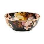 MacKenzie-Childs wild rose brown everyday bowl