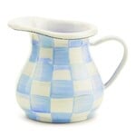 MacKenzie-Childs sky check creamer
