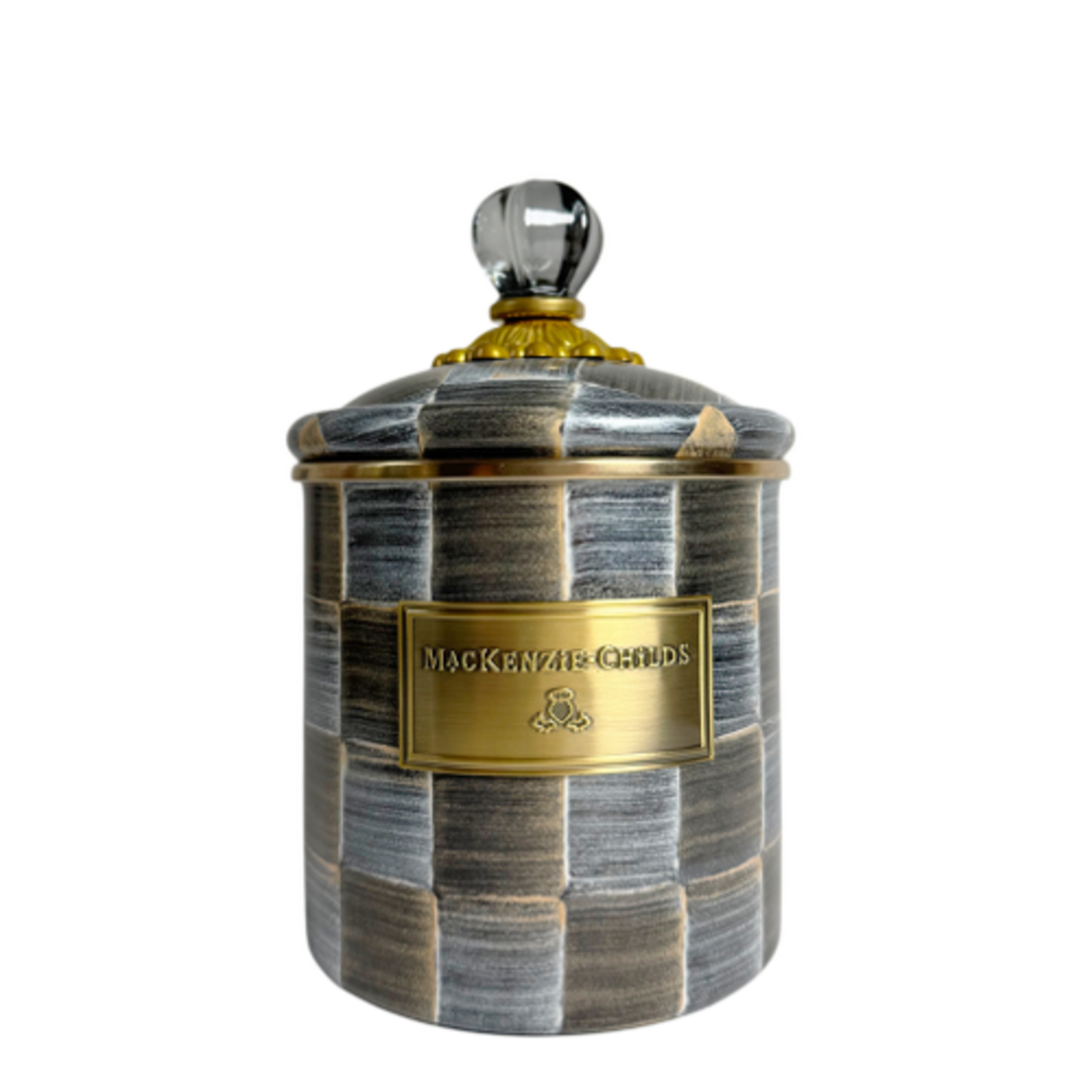 MacKenzie-Childs sophisticheck small canister