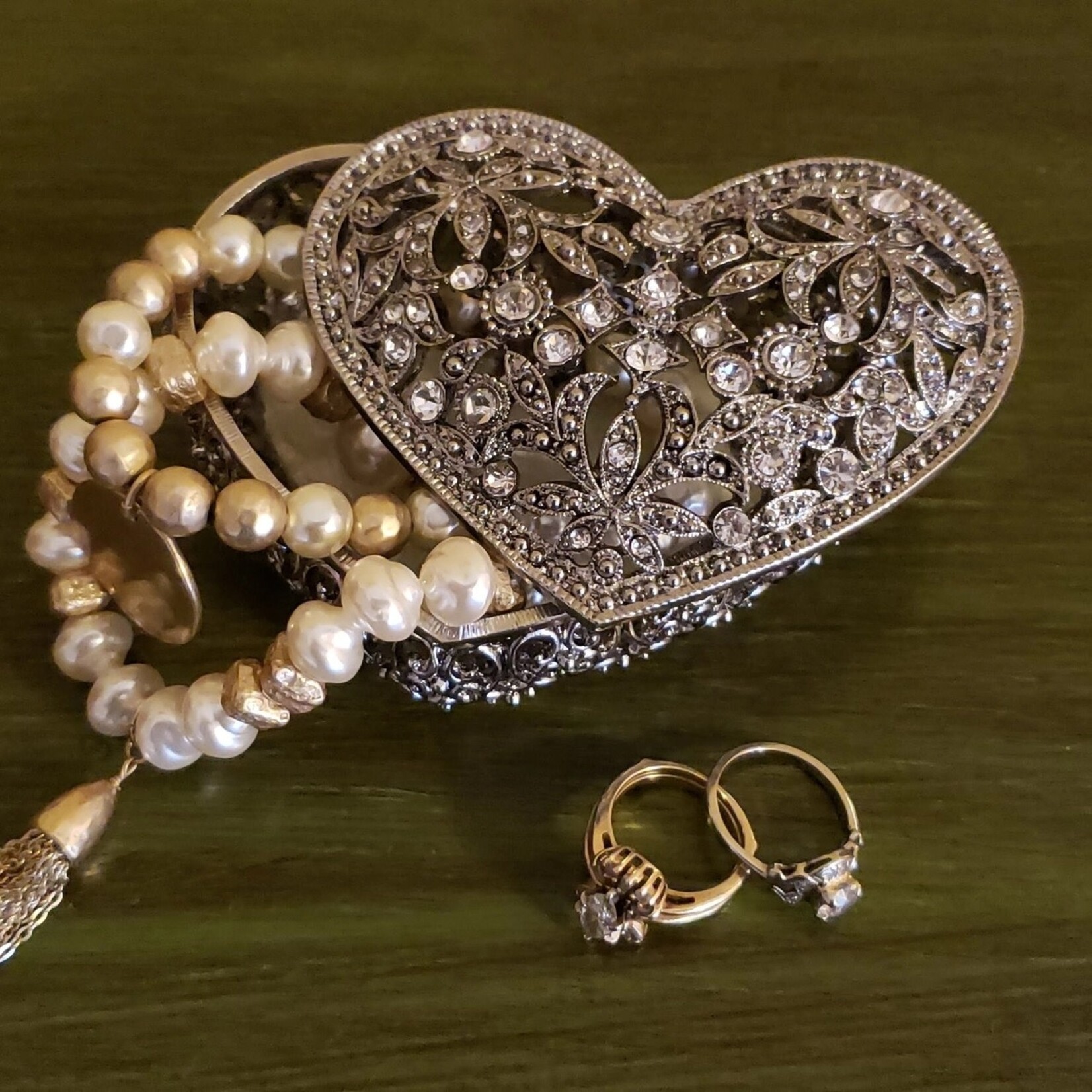Olivia Riegel Luxembourg Heart Box | Silver Box | Gold Box |  Silver