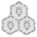 Olivia Riegel Luxembourg Triple Frame | Photo Frame | Picture Frame |  Silver