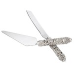 Olivia Riegel Windsor Dessert Serving Set | Cake Server | Cake Knife  Silver