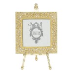 Olivia Riegel Windsor Picture Frame On Easel | Photo Frame  4" x 4", Gold