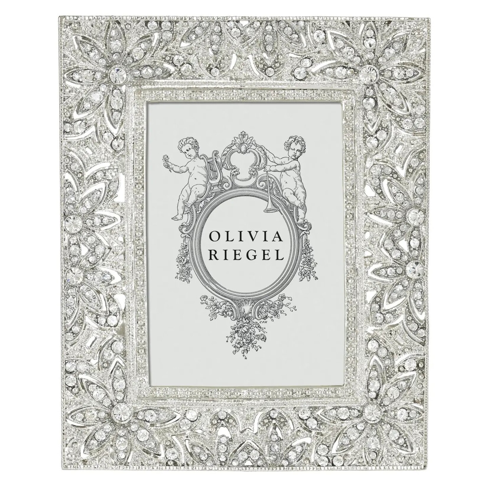 Olivia Riegel Windsor Picture Frame | Photo Frame  4" x 6", Silver