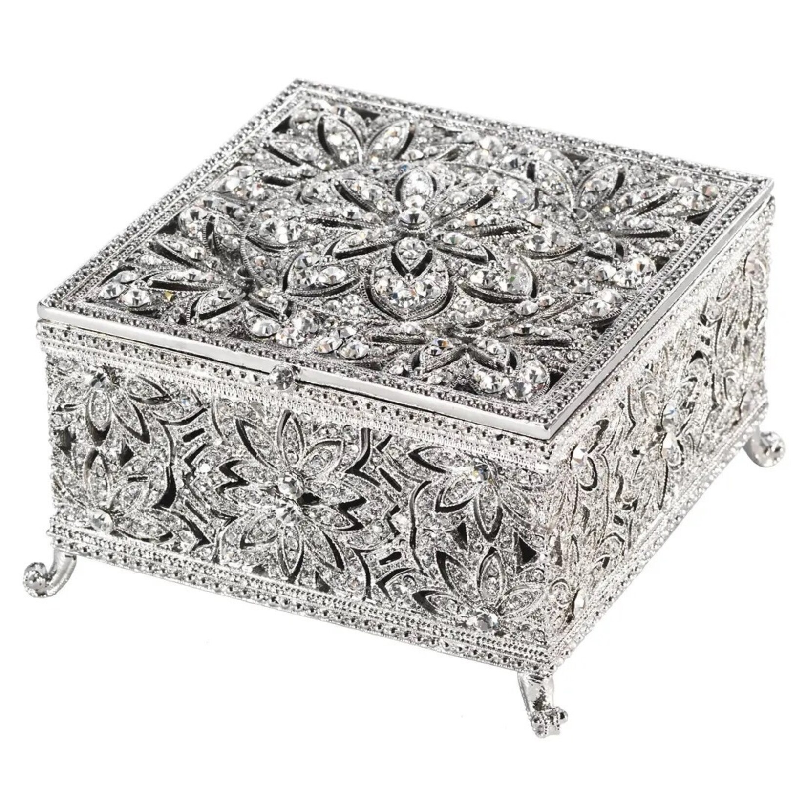 Olivia Riegel Windsor Large Box | Jewelry Box | Boxes |  Silver