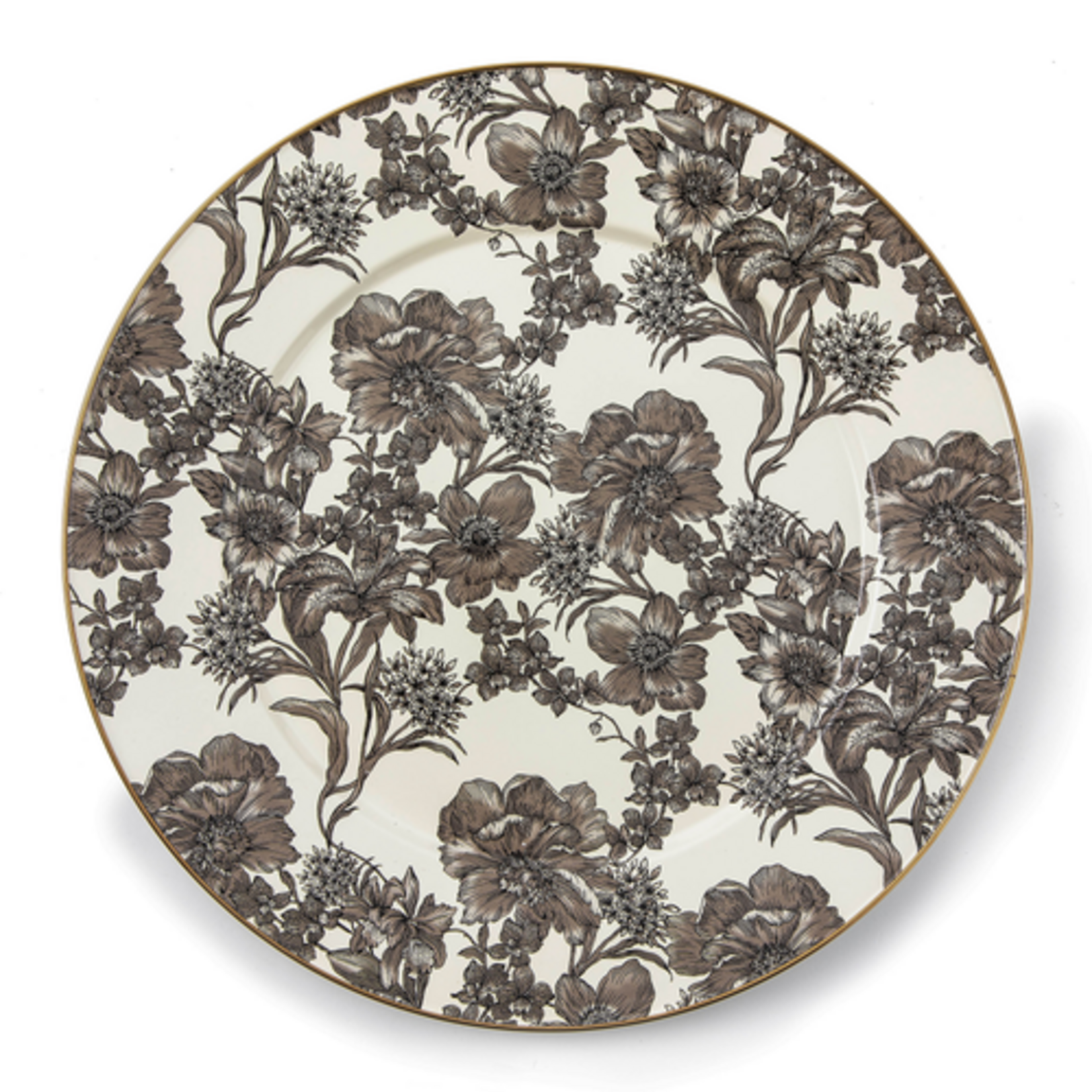 MacKenzie-Childs sterling english garden enamel serving platter