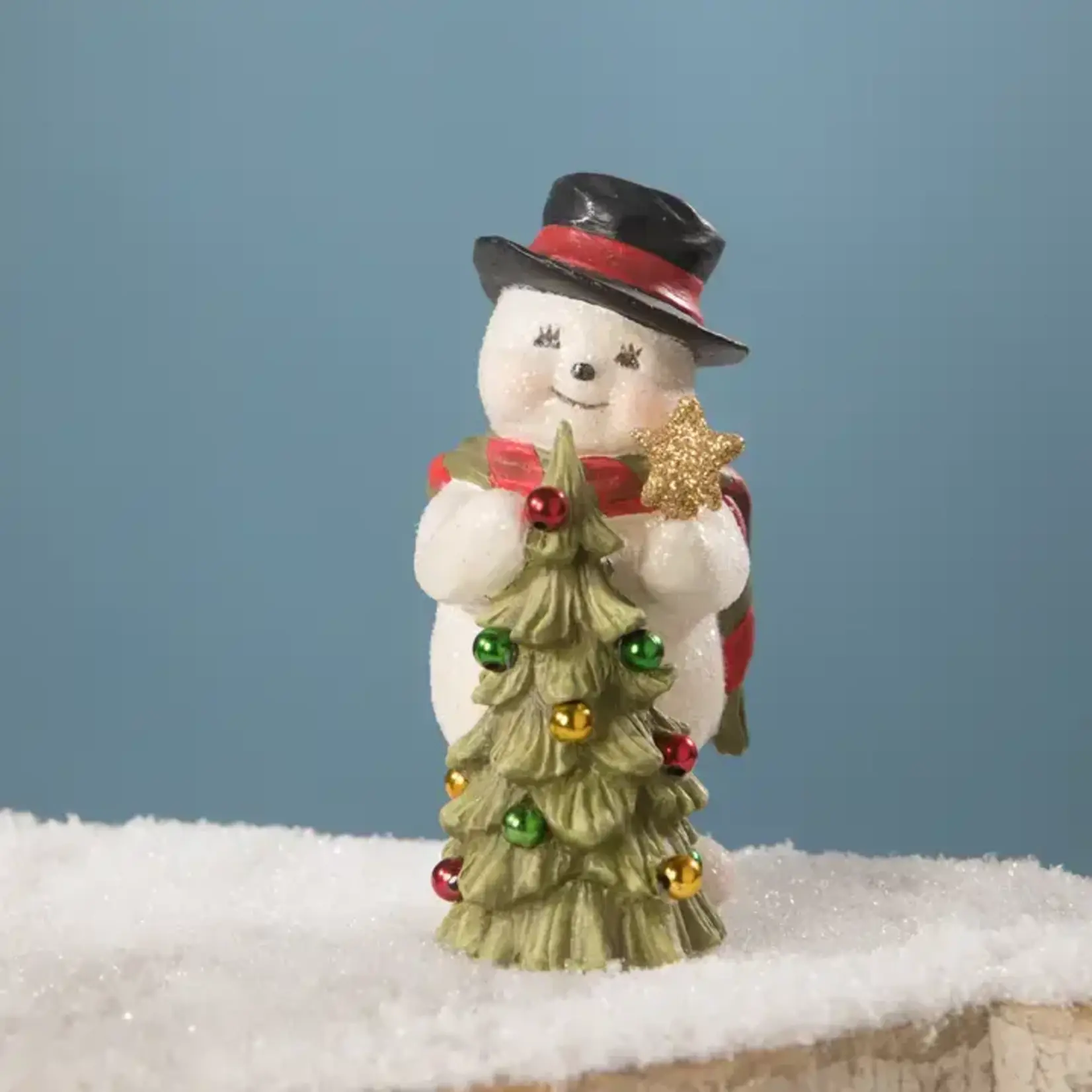 Bethany Lowe Designs, Inc. Trimming the Tree Snowman