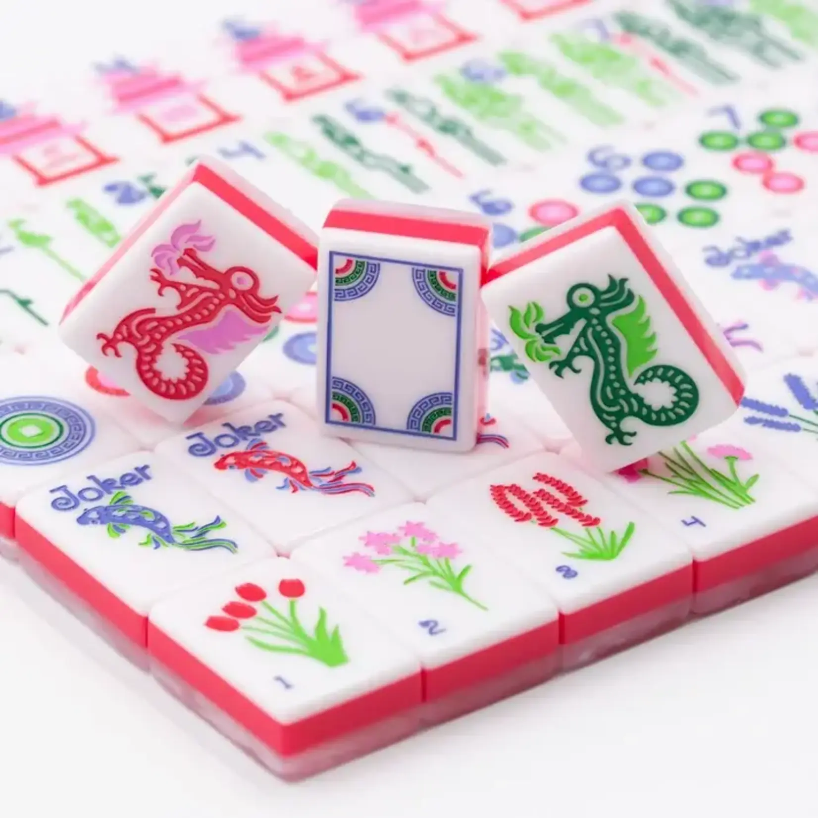 My Fair Mahjong The Jubilee Series- Pearl White Mahjong Tiles