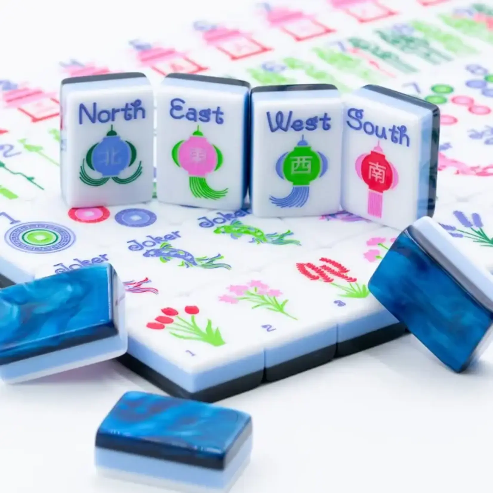 My Fair Mahjong The Jubilee Series- Midnight Blue Mahjong Tiles