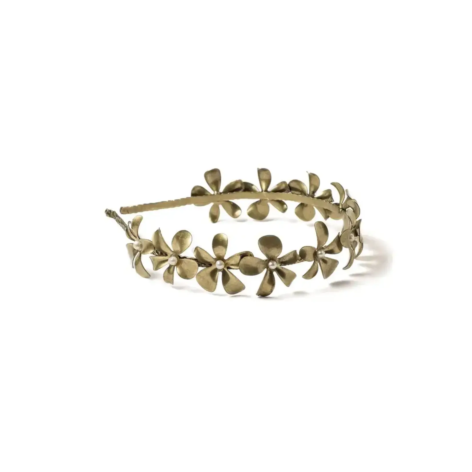 Elements, Jill Schwartz Gilded Flowers Headband