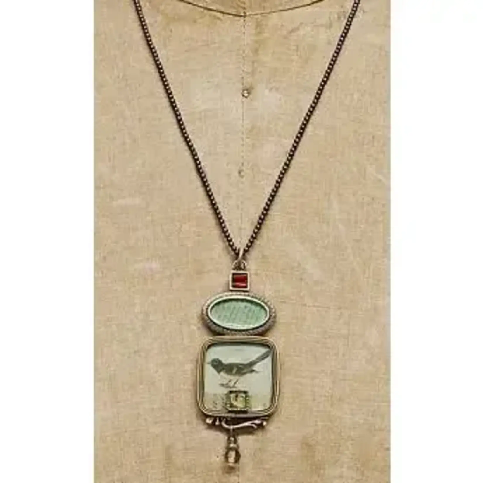 Elements, Jill Schwartz Vintage Robin Necklace
