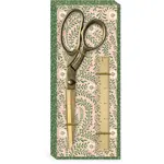 Lady Jayne Antique Gold Scissor and Ruler Set