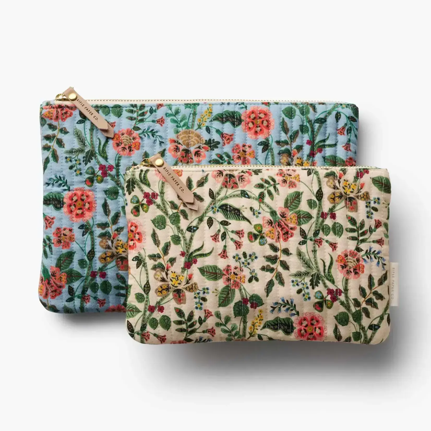 Rifle Paper Company Gracie Quilted Pouch Set