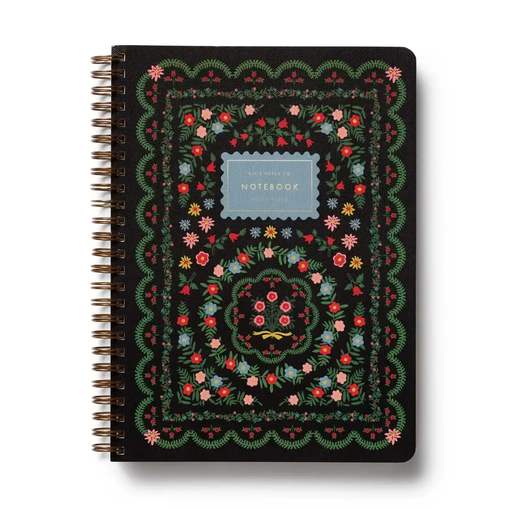 Rifle Paper Company Rosette Spiral Notebook