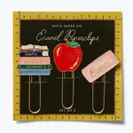 Rifle Paper Company Schoolhouse Enamel Paper Clip Set