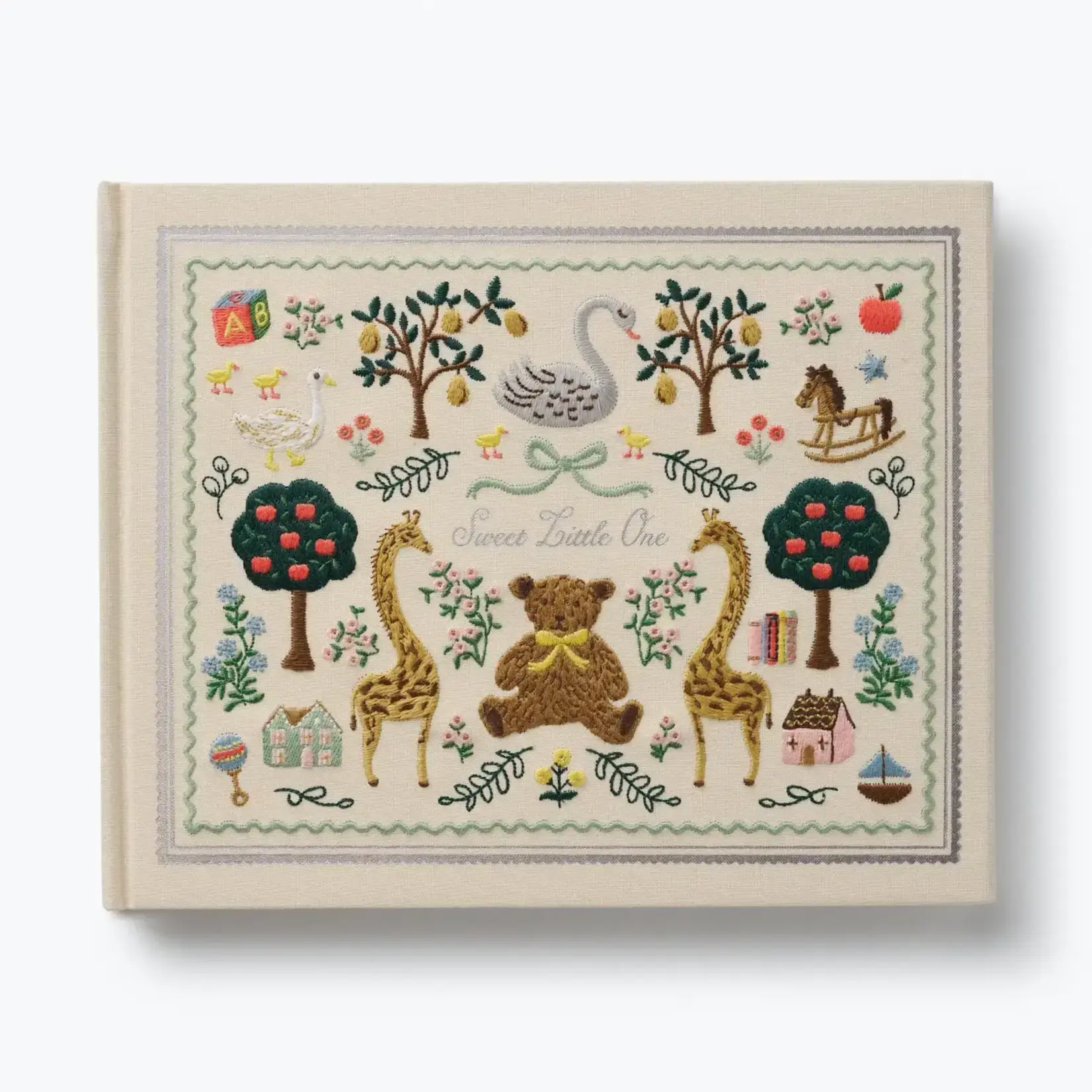 Rifle Paper Company Storybook Embroidered Baby Book
