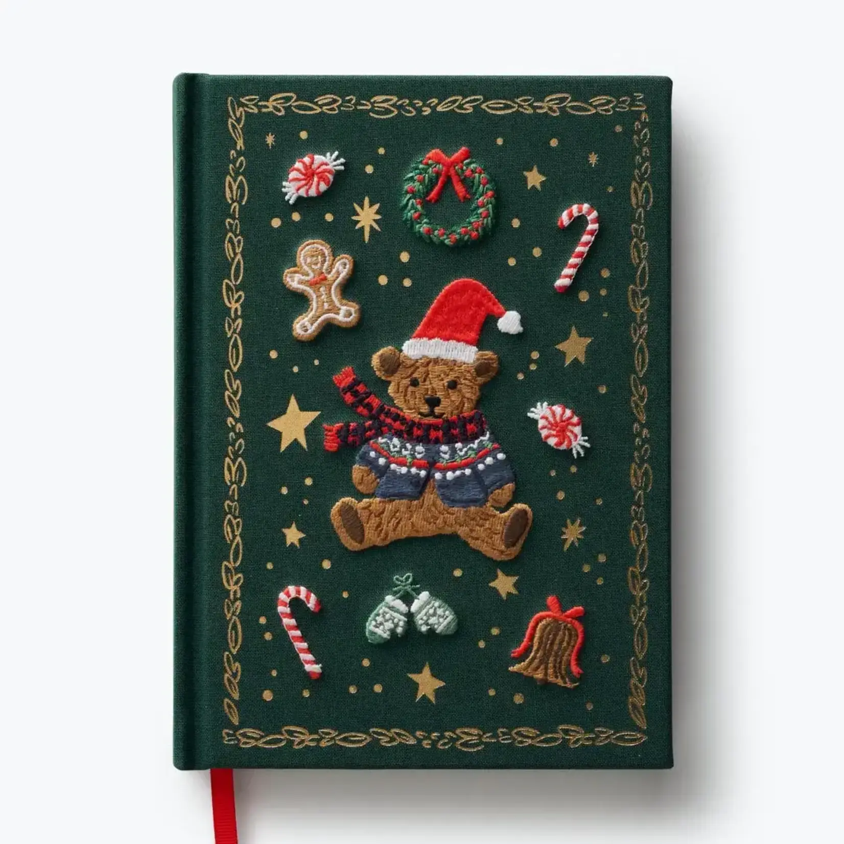 Rifle Paper Company Beary Christmas Embroidered Journal