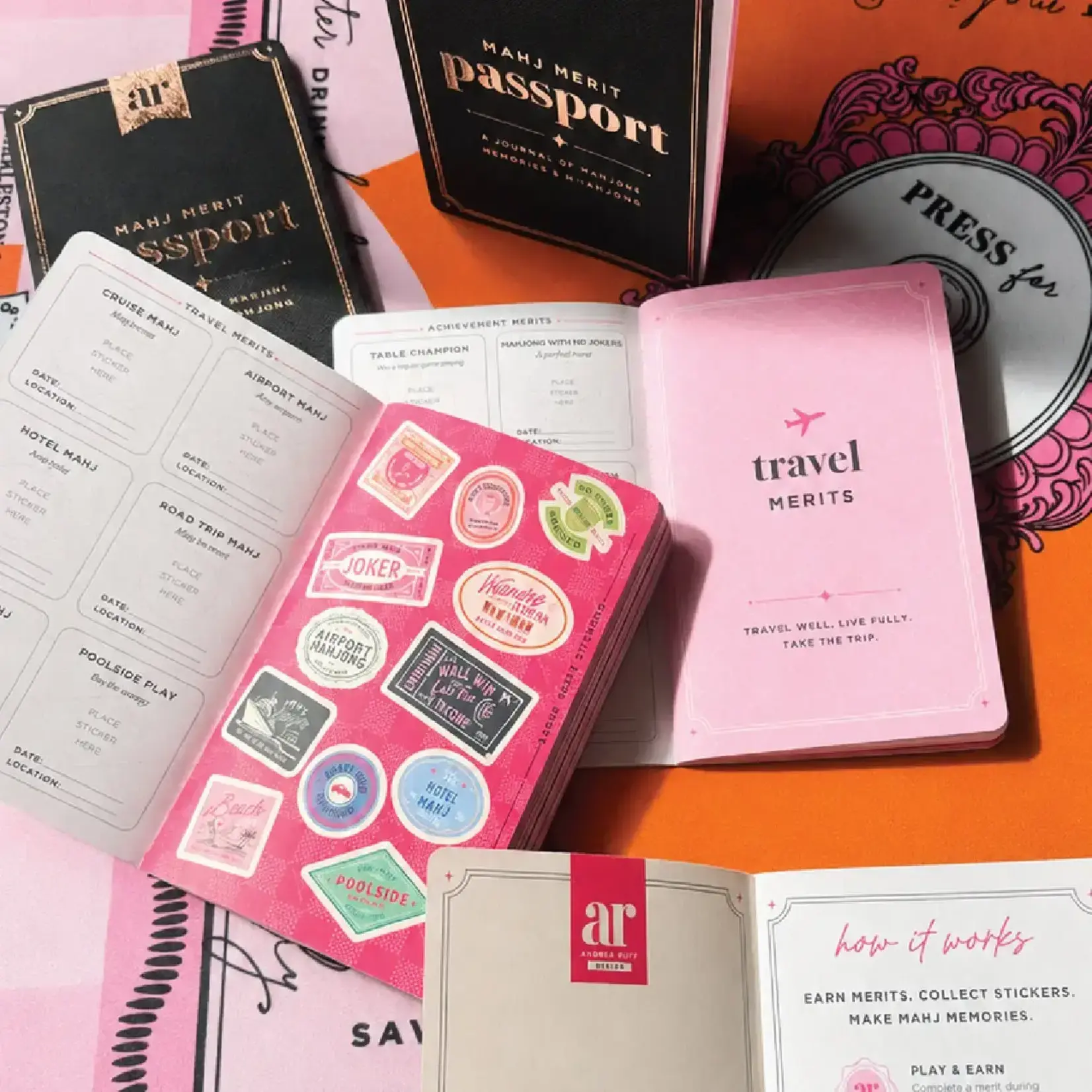 Anders Ruff Design Co. Mahjong Merit Passport