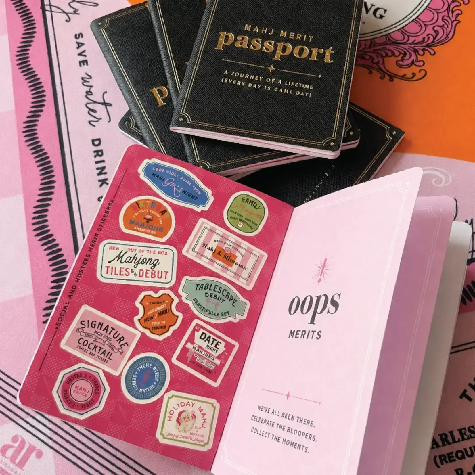 Anders Ruff Design Co. Mahjong Merit Passport