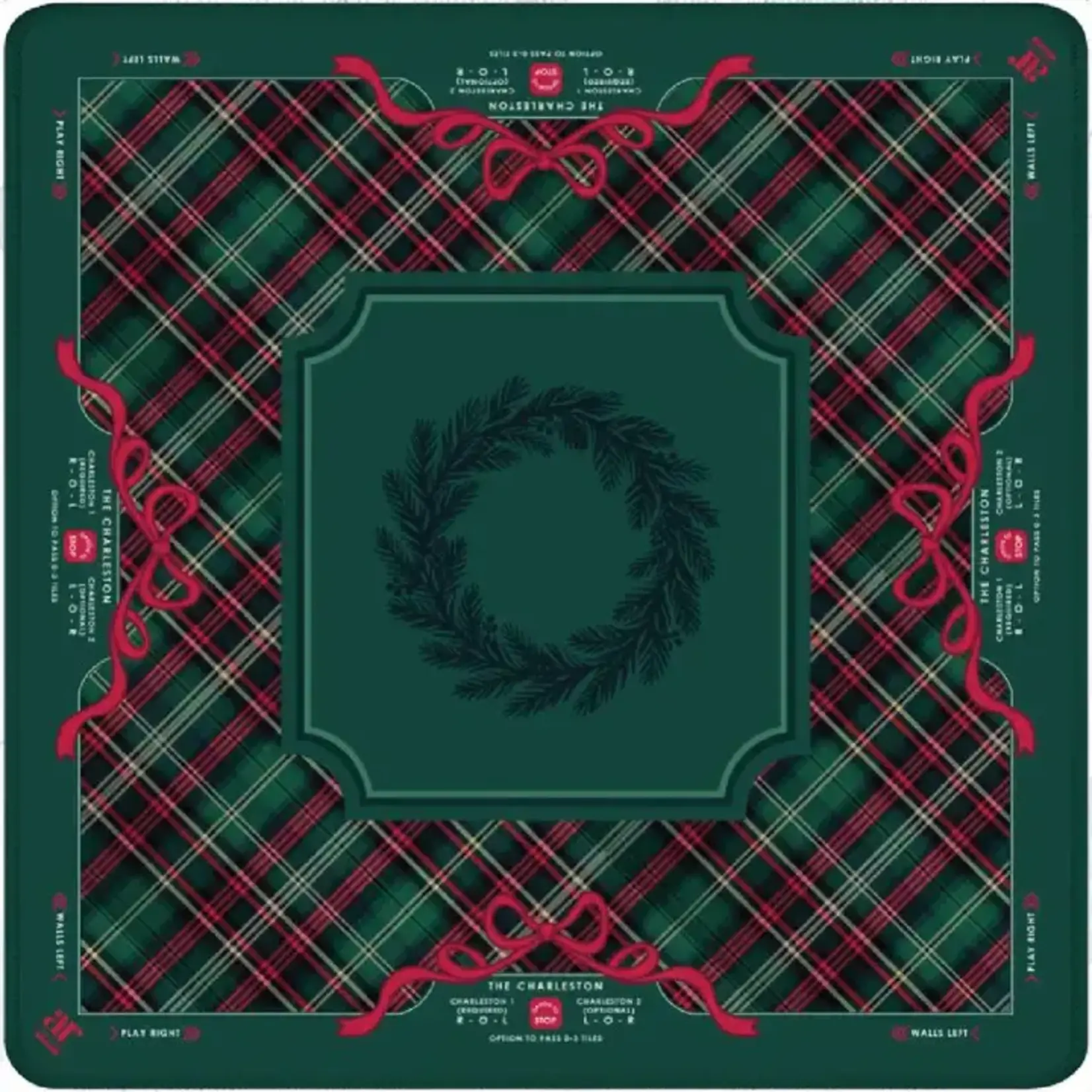 Anders Ruff Design Co. Evergreen & Tartan Mahjong Mat
