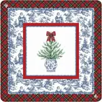 Anders Ruff Design Co. Tartan Toile Noël Mahjong Mat