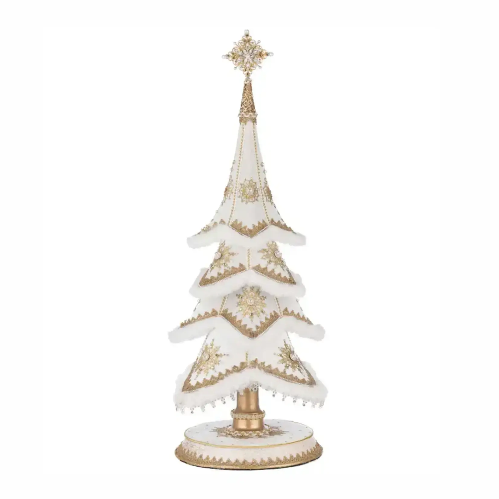 Katherine’s Collection Golden Bells of Brilliance Tabletop Tree