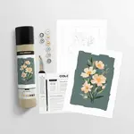 Coloready Folk Bouquet | Modern Paint By Numbers Kit
