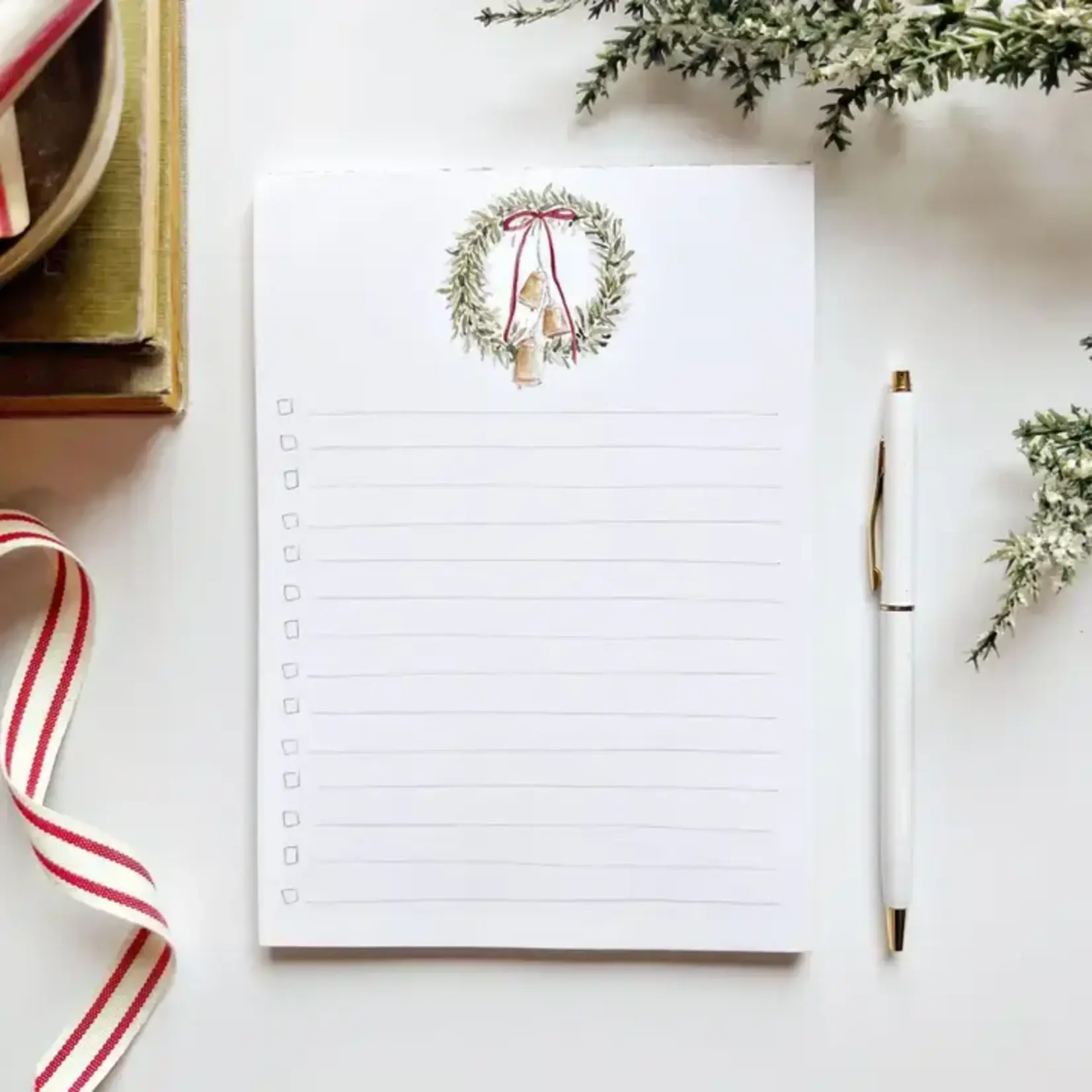 emily lex studio Christmas Checklist Notepad
