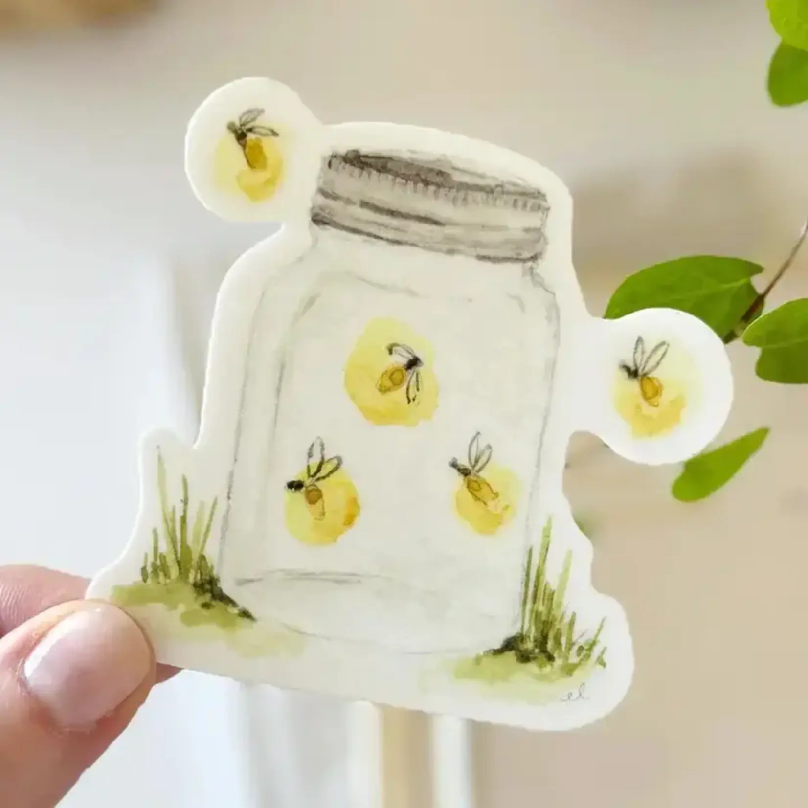 emily lex studio Fireflies Sticker