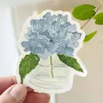 emily lex studio Hydrangea Sticker