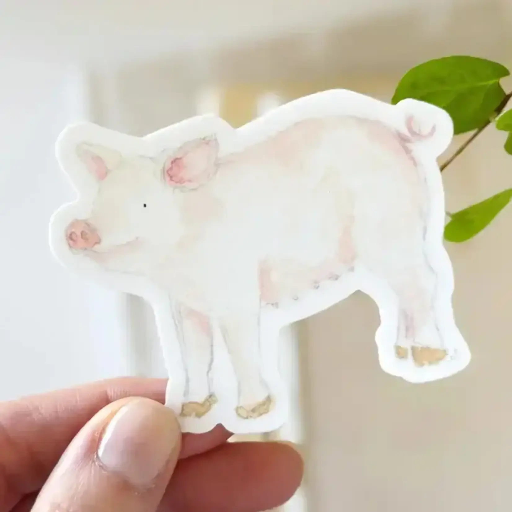 emily lex studio Pig Sticker
