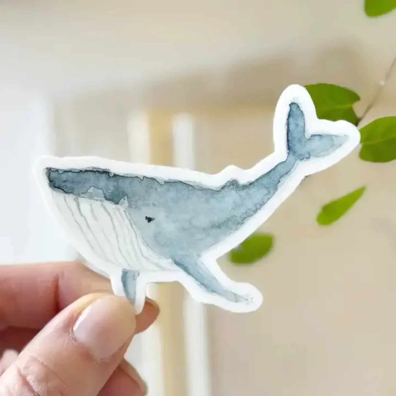 emily lex studio Whale Sticker