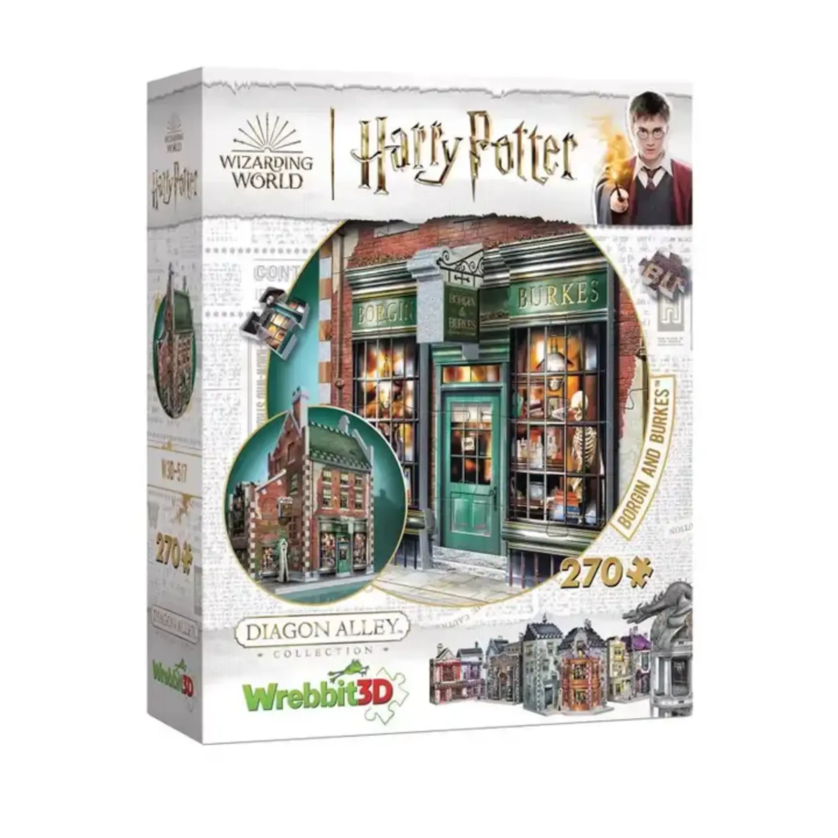 Everyday Supply Co Harry Potter Borgin &amp; Burkes 3D Puzzle