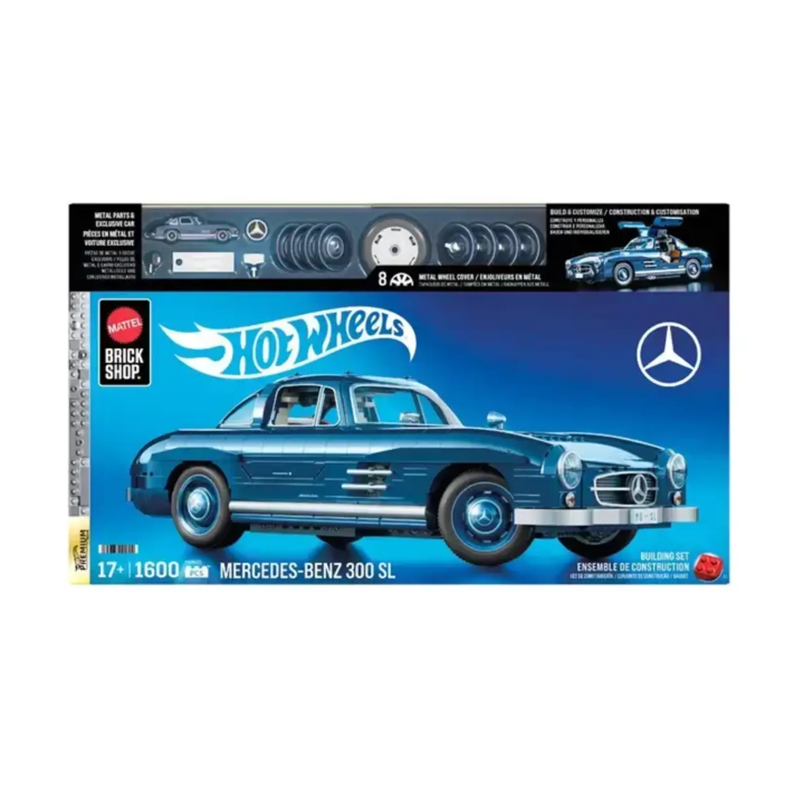 Everyday Supply Co Hot Wheels Mega Premium Mercedes-Benz Building Set