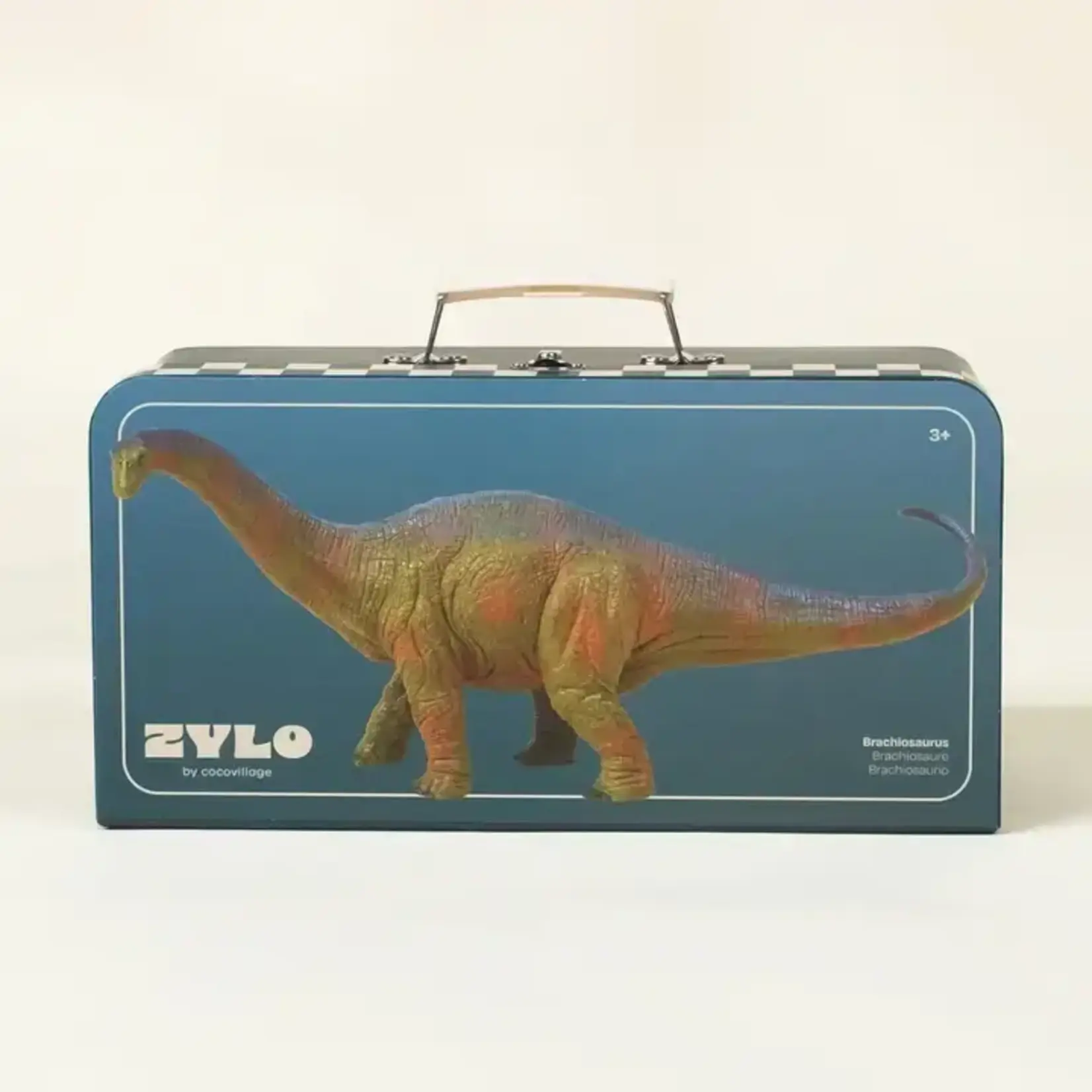 Coco Village Brachiosaurus Dinosaur in A Collectible Box