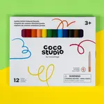 Coco Village Set of 12 Jumbo Artist Colored Pencils