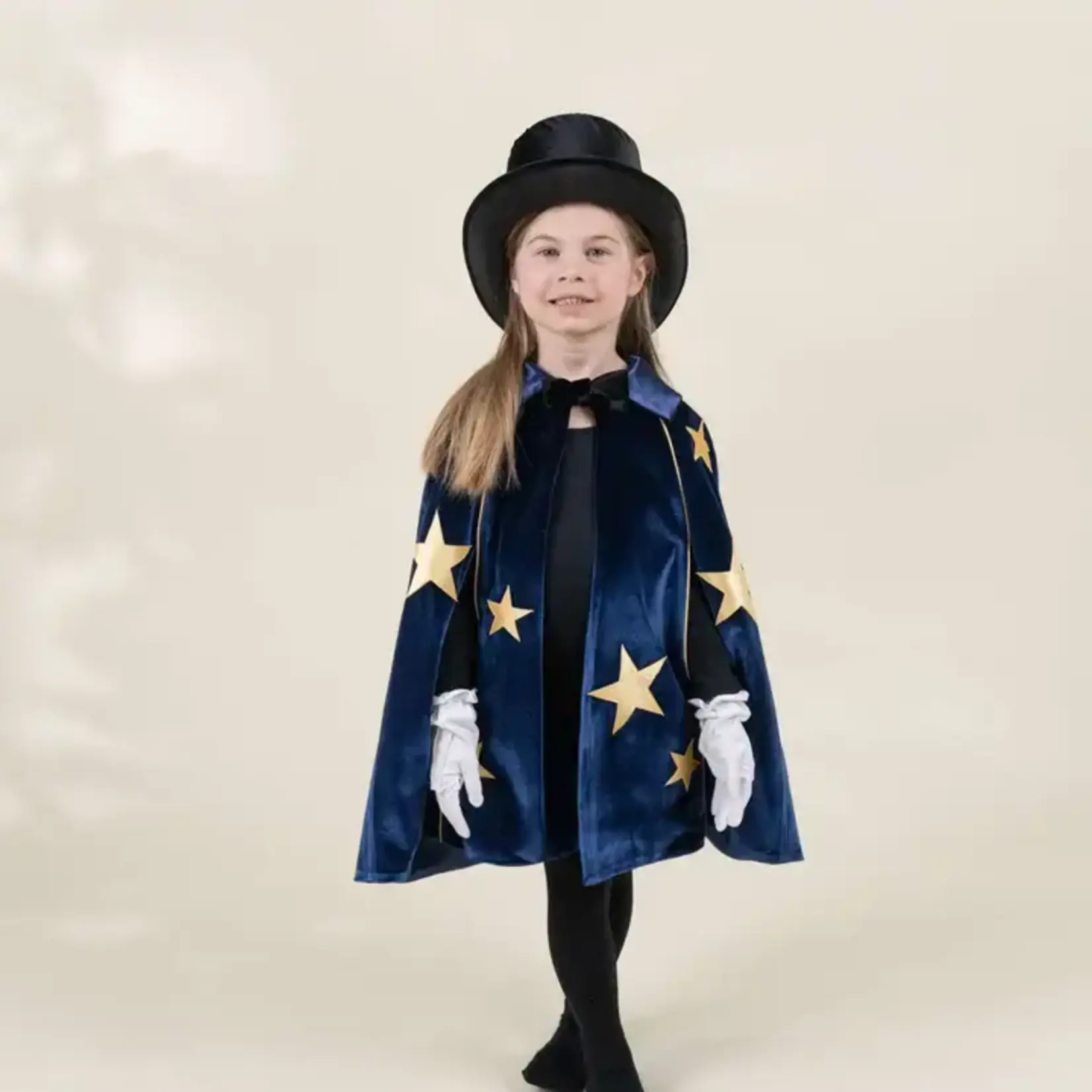 Coco Village Wizard Cape Play Costume with Hat & Gloves 5–6Y