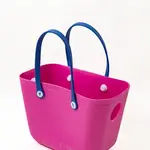 Bam Bird Boutique Fuchsia Roll and Go Tote