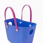 Bam Bird Boutique Dark Periwinkle Roll and Go Tote