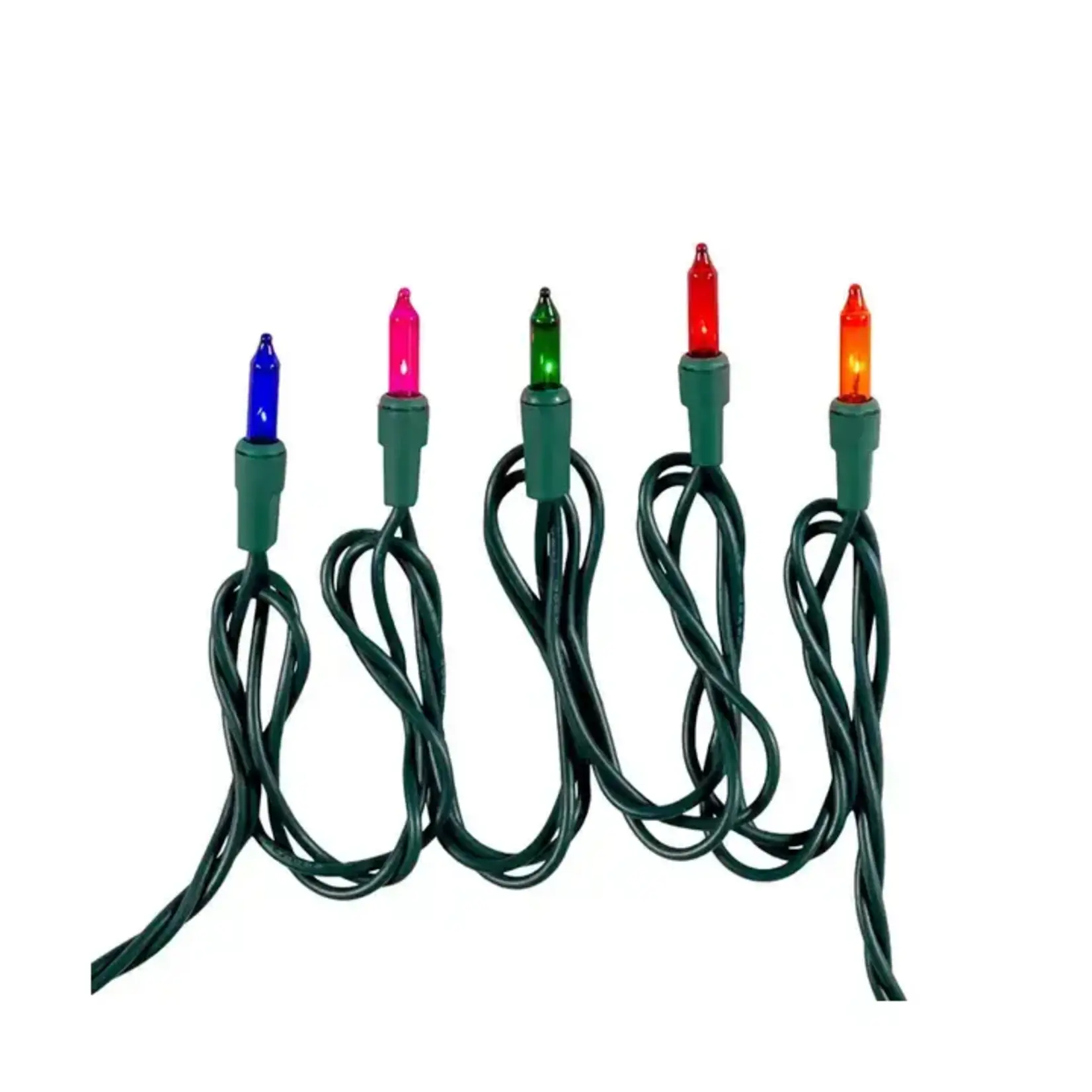 Kurt S. Adler Ul 50 Multifunction Incand Green Wire Light Set