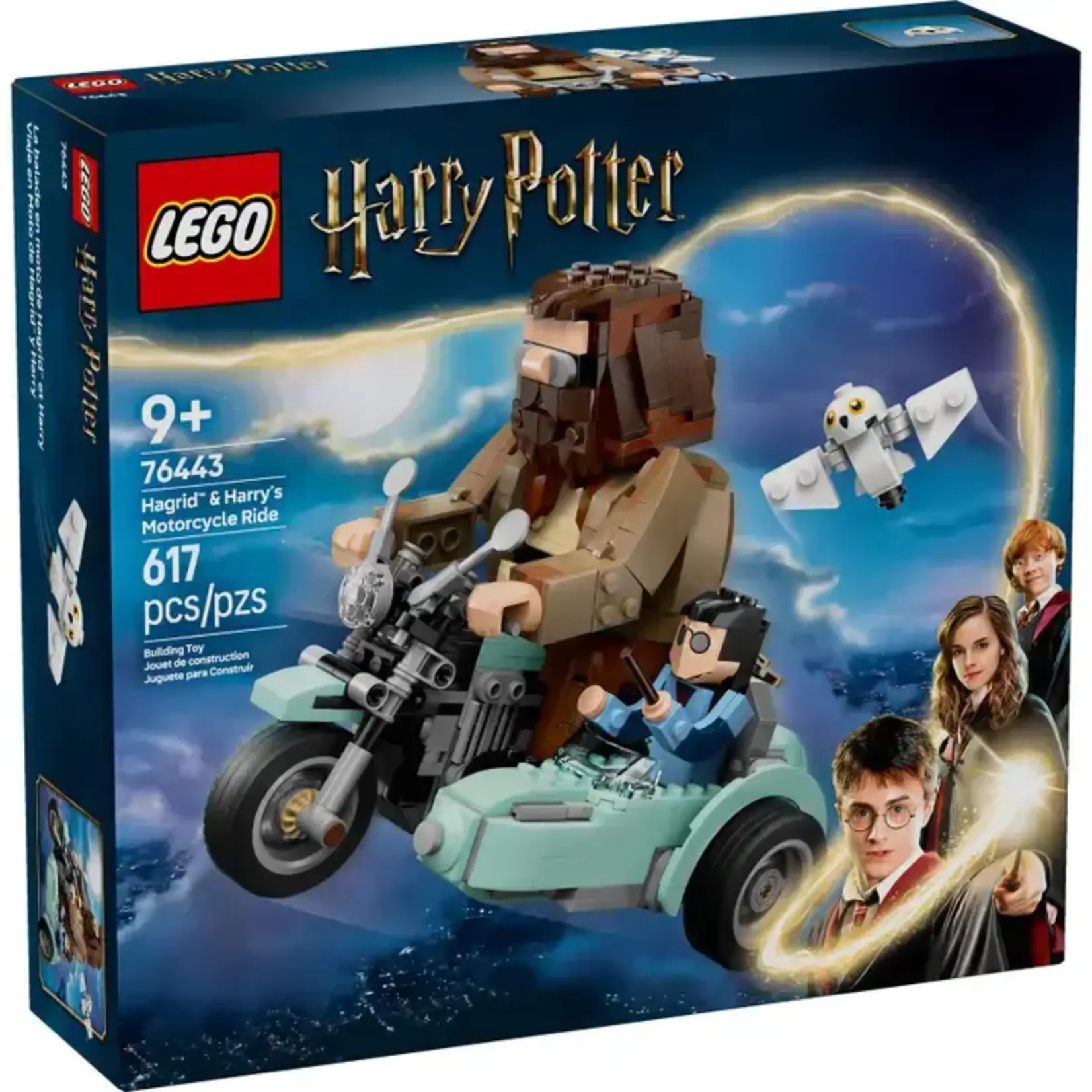 Everyday Supply Co Lego Harry Potter Hagrid & Harry's Motorcycle Set